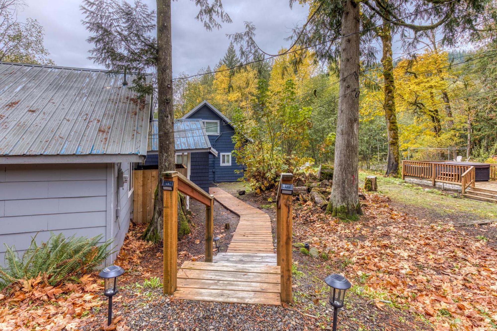 Riverbend Cabin 2 Rhododendron Exterior foto